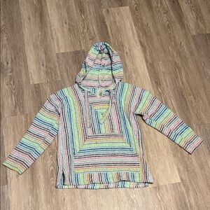 Colorful Striped Hoodie
